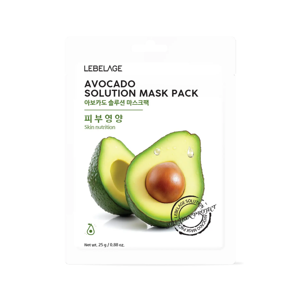 Avocado Solution Mask Pack (10 Sheets)