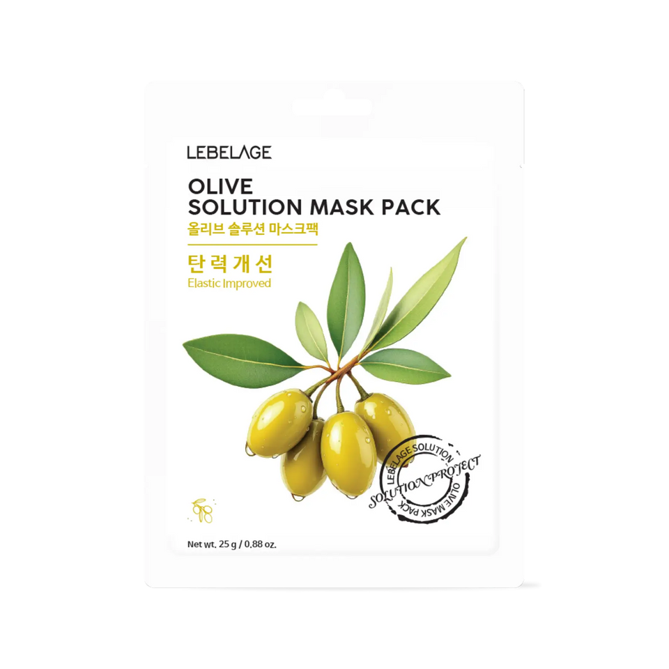 Olive Solution Mask Pack 10 Sheets