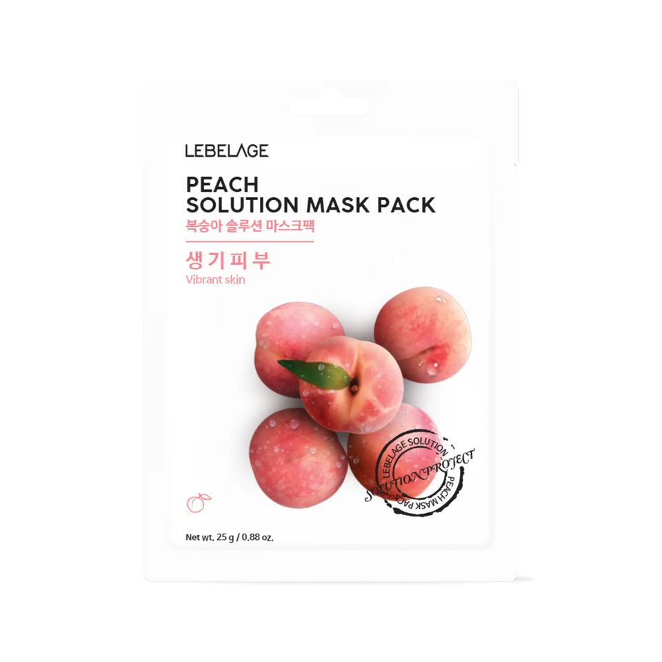 Peach Solution Mask Pack 10 Sheets